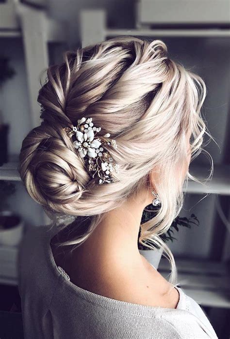 36 Chic Looks With Elegant Wedding Hairstyles Elegant Wedding Hair