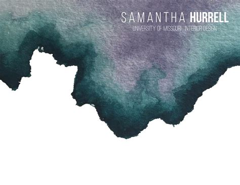 Samantha Hurrell 2015 Interior Design Portfolio By
