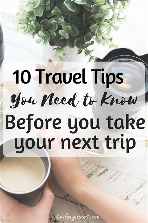 10 Tried And Tested Travel Tips I Swear By Smiling Notes