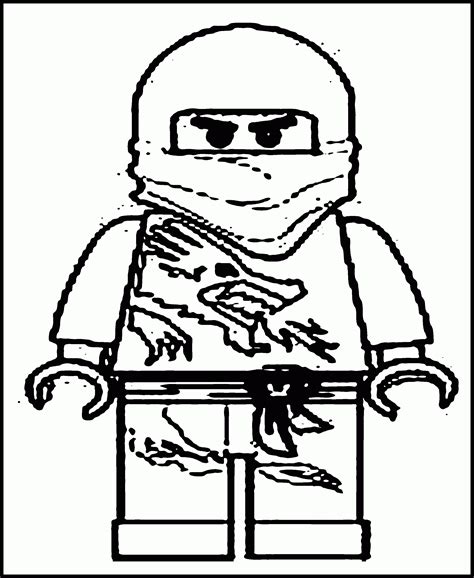Ninjago Coloring Lego Pages Printable Print Ninjas Sketch Coloring Page