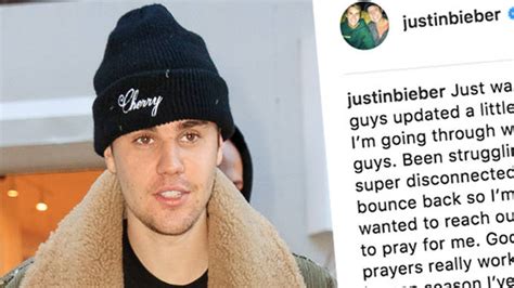 Justin Bieber Admits Hes Been Struggling With His Mental Health