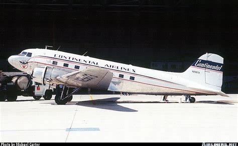 Douglas Dc 3a Continental Airlines Aviation Photo 0098201