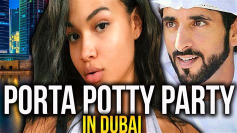 Ig Model Ate Poo At Porta Potty Party In Dubai Youtube