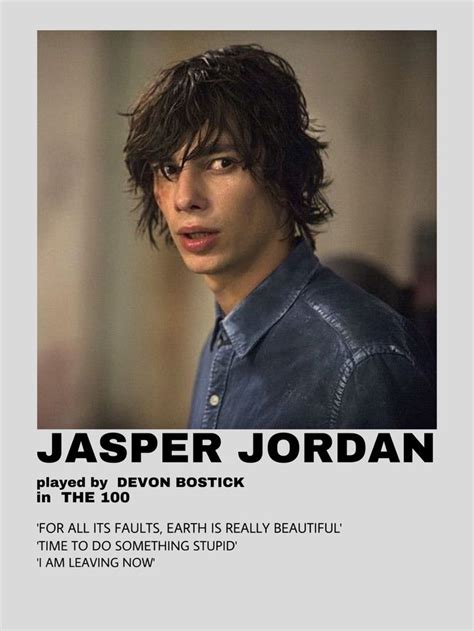 The Jasper Jordan Polaroid Poster In The Jasper The