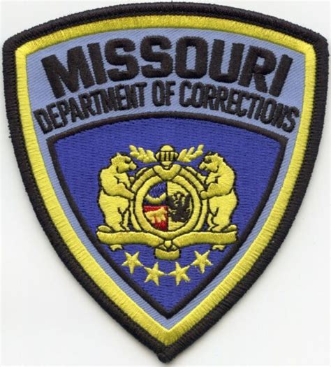 Missouri Mo State Department Of Corrections Doc Sheriff Police Patch Ebay