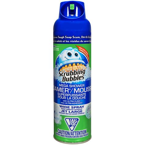 Scrubbing Bubbles Shower Foam Cleaner With Ultra Cling Technology