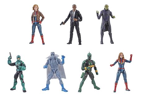 Captain Marvel Legends 6 Inch Action Figures Previews World