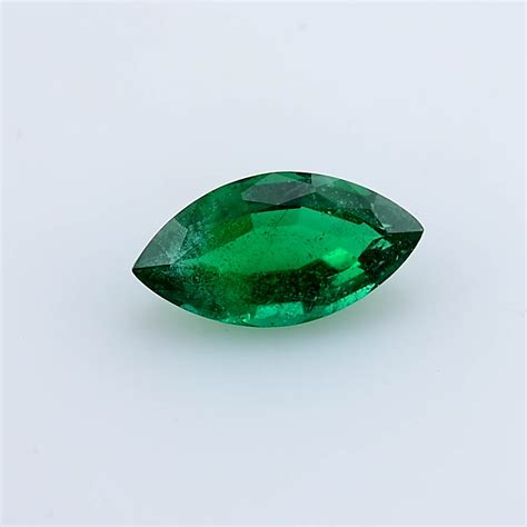 2.82 carat, Green, ZAMBIAN Emerald, Marquise Shape, No Oil, GWLAB, SKU ...