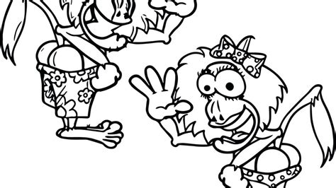 Baboon Coloring Pages At Free Printable Colorings