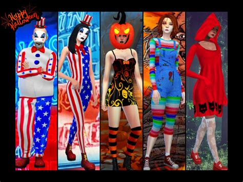 Sims 4 Halloween Costumes Get Halloween Update
