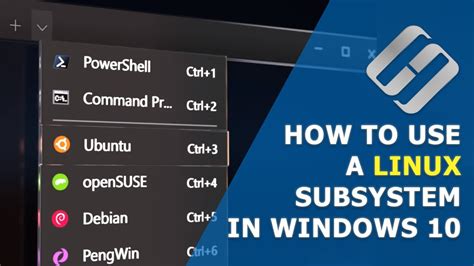 How To Install Configure And Use A Linux Subsystem In Windows 10 The