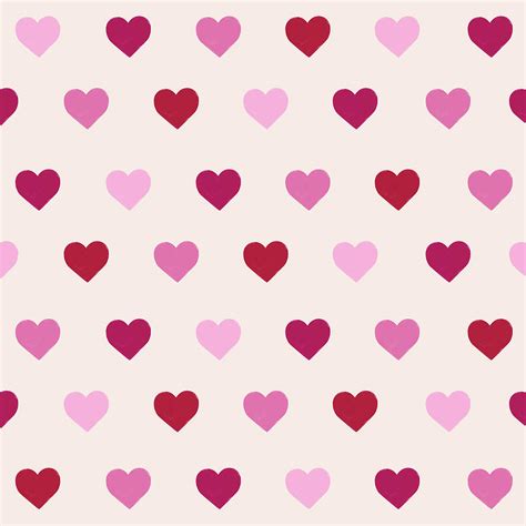 Mini Hearts Pattern Mixed Media By Sd Graphics Studio Fine Art America
