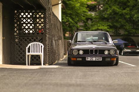 Bmw E28 Stance Stance Works Elmar Den Eexters Bagged Bmw E28 At