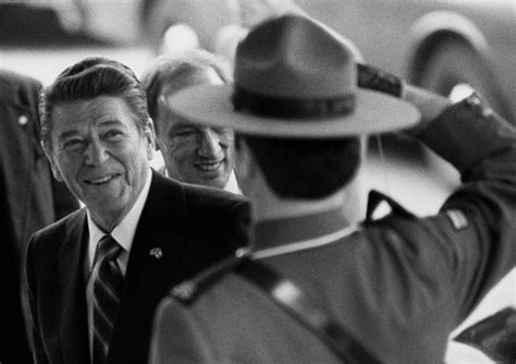 When Ronald Reagan Visited Canada For The First Time Cbc