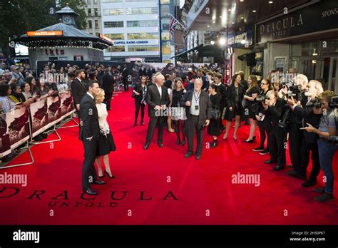 General View Of The Red Carpet At The Dracula Untold Premiere At The