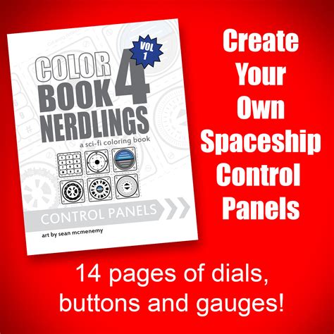 Printable Control Panels Coloring Books Spaceship Download Now Etsy