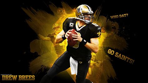 Drew Brees New Orleans Saints Qb Sport 2012 20 10 Drew Brees Hd