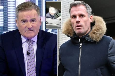richard keys slams sky for standing by ‘hero jamie carragher after spitting at girl daily star