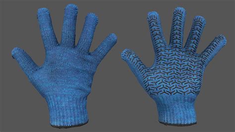 Worker Gloves 3d Model By Kanistra 8372ac6 Sketchfab