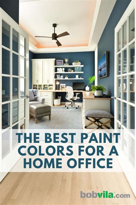 Small Home Office Paint Color Ideas