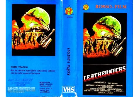 Leathernecks On Rosso Film Croatia Vhs Videotape