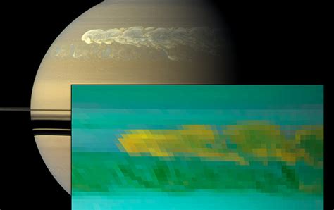 Cassini Sees Saturn Storms Explosive Power Planetary News