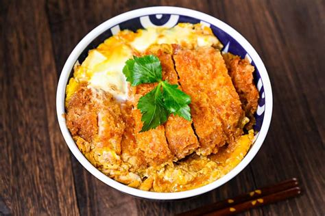Katsudon Japanese Pork Cutlet Bowl Sudachi Recipes