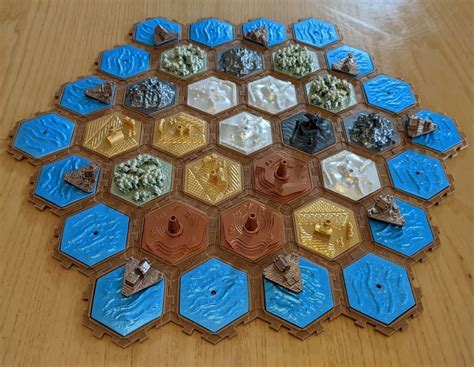 Download Free Stl File Settlers Of Catan Board 3d Print Template ・ Cults