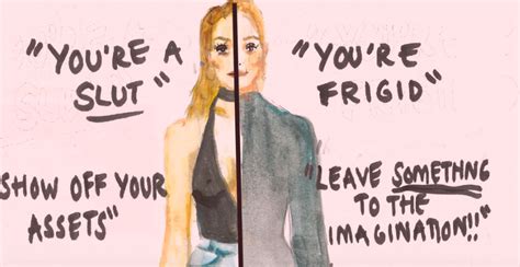 these illustrations show the conflicting expectations women face every day