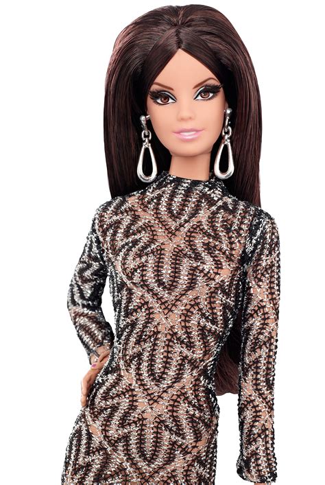 galleon barbie the look lace dress doll