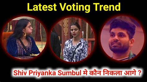 Bigg Boss 16 Livetoday Full Episodeweekend Ka Vaarlatest Voting Trend Shiv Priyanka Sumbul मे