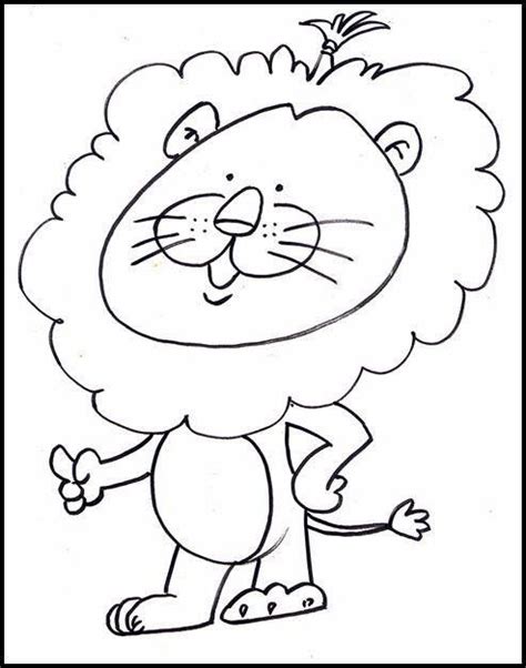 Kids jungle animals coloring pictures,free printable jungle animals