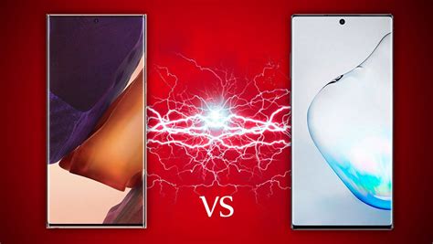 Samsung Galaxy Note 20 Ultra Vs Galaxy Note 10 Le Match Des