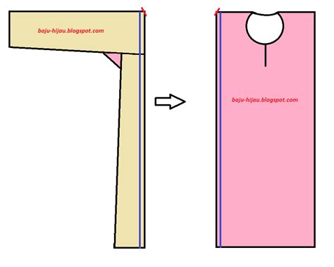 Ada kenaikan tarif dari sebelumnya. Kongsi Macam-Macam...: Cara Menjahit Baju Kurung - Part 4