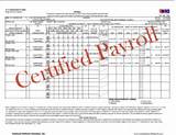 Pictures of Missouri Certified Payroll Forms