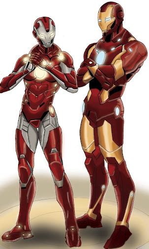 Iron Man And Iron Woman Iron Man Movie Iron Man Iron Woman