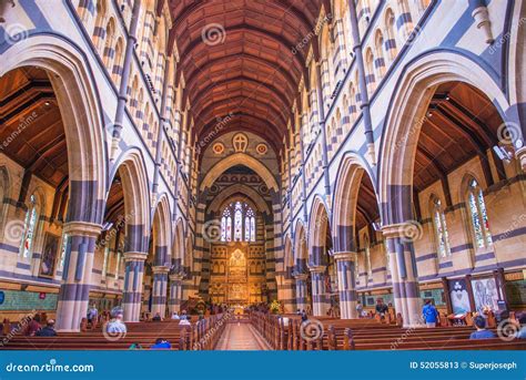 Inside St Mary s Cathedral editorial stock photo. Image of circle