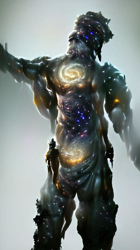 Galaxy God In Portrait Made With Starryai Rstarryai