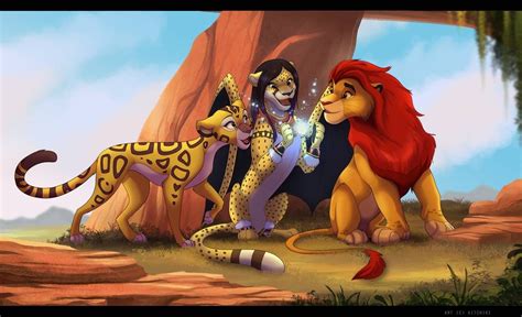 Magic In The Pridelands By Kitchiki On Deviantart Lion King Drawings Lion King Art Lion King