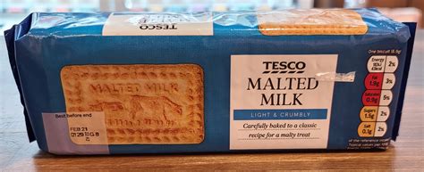 The design used varies according to the manufacturer, with variants including two milk churns and a cow, a cow and a gate or a cow and a calf. Tesco Malted Milk - Blimeys Shop