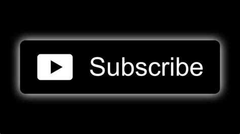 Free Black Youtube Subscribe Button Png Download By Alfredocreates 19