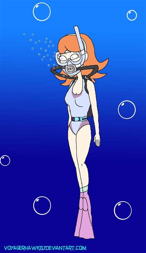 Jessica Ricky And Morty Scuba Diving By Voyagerhawk87 On Deviantart