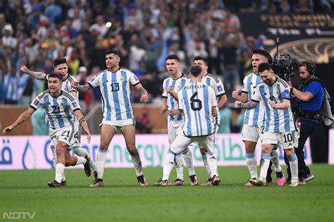 Fifa World Cup Final Argentina Beat France On Penalties To Lift Their
