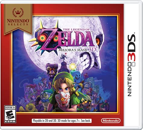 The Legend Of Zelda Majoras Mask Nintendo 3ds Physical