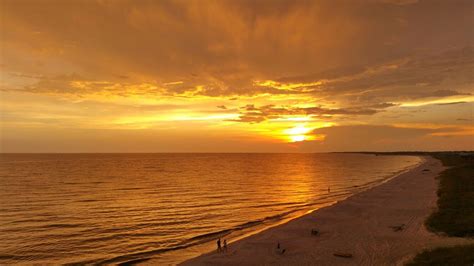 Sunset On Beautiful Mexico Beach Mexico Beach Sunset Places To Visit