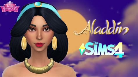 Jasmine Aladdin Cc Links The Sims 4 Create A Sim Youtube