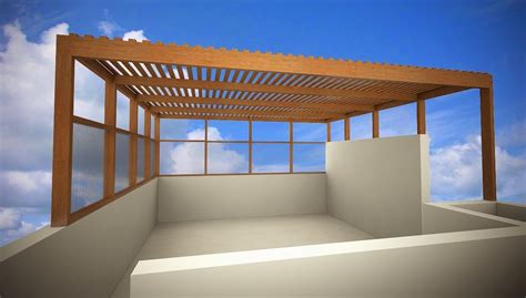 La mejor madera para tu techo de madera, machiembrados, listoneados, sol y sombra, para terrazas, estacionamientos. Techo sol y sombra en madera tornillo con cubierta en ...