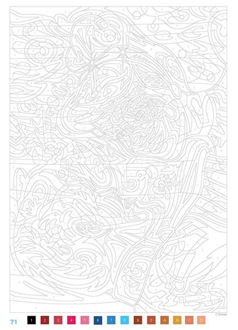 Les grands classiques Disney  Coloriages mystères Amazon.de Disney