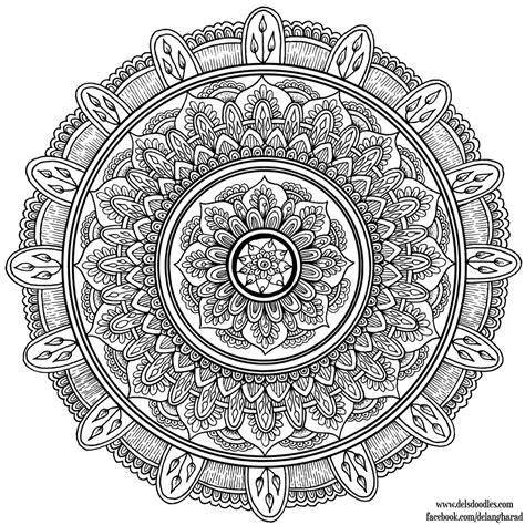 Hand Drawn Mandala 7 By Welshpixie On Deviantart