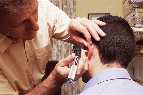 Ear Examination Stock Image M9201009 Science Photo Library